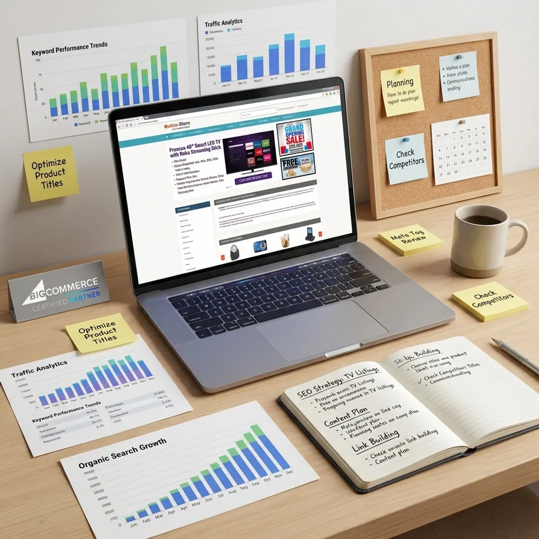 E-commerce SEO strategy for an online store