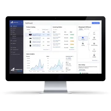 Turn-key dropshipping platform dashboard
