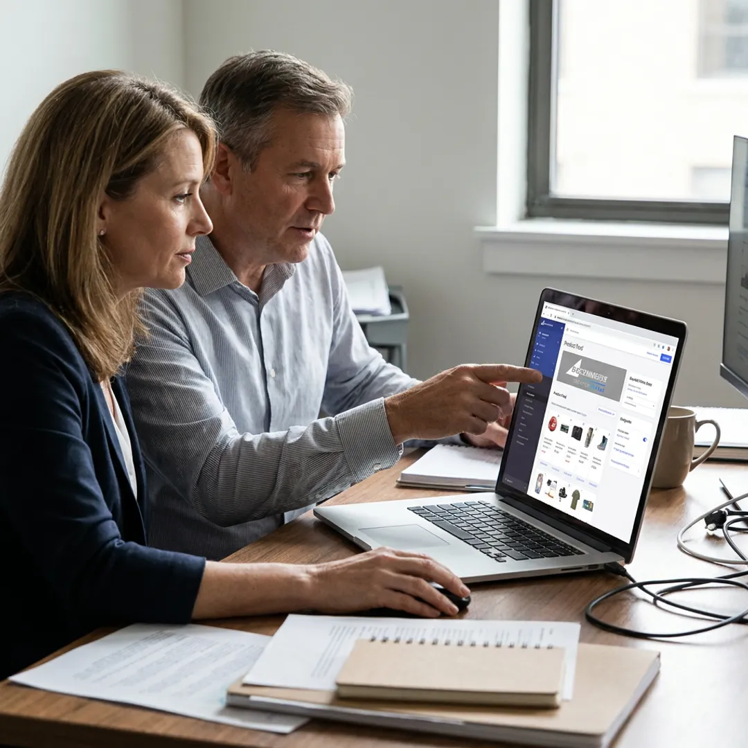 Consultant helping launch an e-commerce business