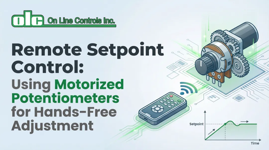 Cover image for Remote Setpoint Control: Using Motorized Potentiometers for Hands-Free Adjustment