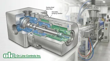 MicroAir ultra-low pressure regulator force balance mechanism cutaway diagram