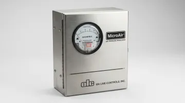 MicroAir ultra-low pressure regulator product showing precision control components