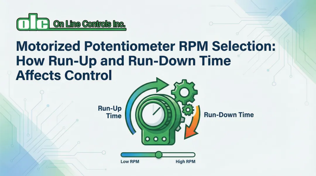 Cover image for Motorized Potentiometer RPM Selection: How Run-Up and Run-Down Time Affects Control