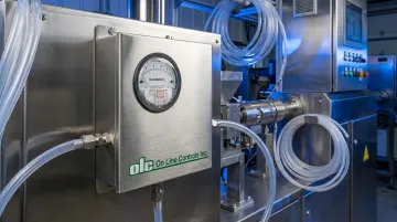 OLC MicroAir ultra-low pressure regulator for medical tubing extrusion line applications