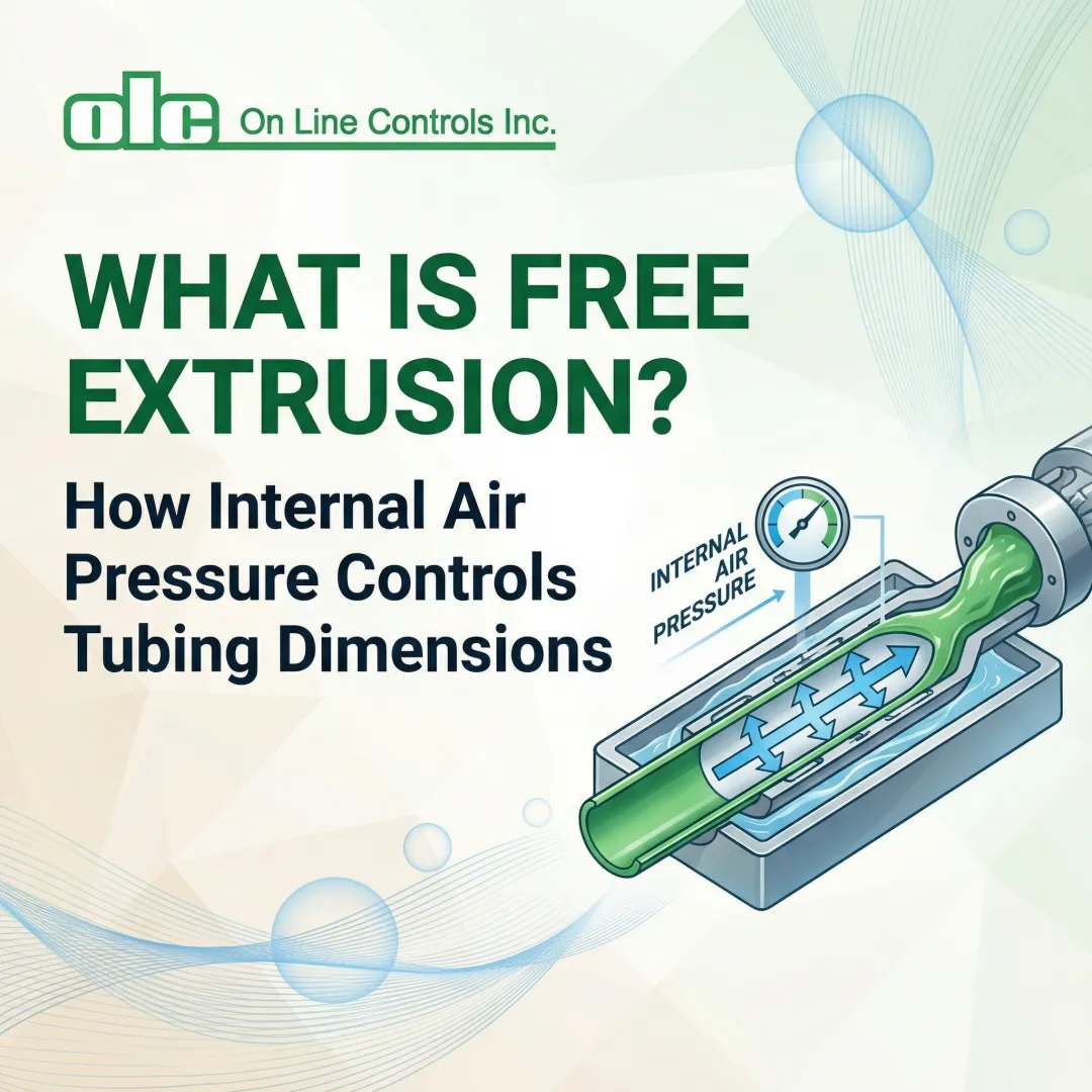 What is Free Extrusion? How Internal Air Pressure Controls Tubing Dimensions