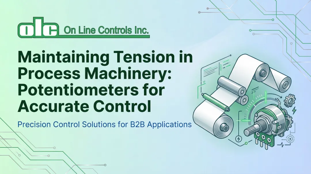 Cover image for Maintaining Tension in Process Machinery: Potentiometers for Accurate Control