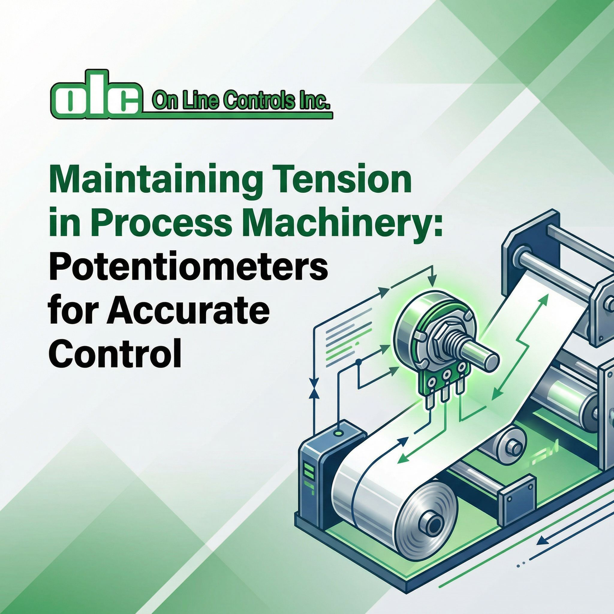 Maintaining Tension in Process Machinery: Potentiometers for Accurate Control
