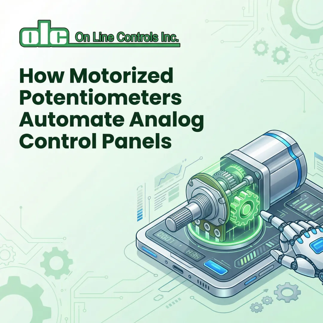 How Motorized Potentiometers Automate Analog Control Panels