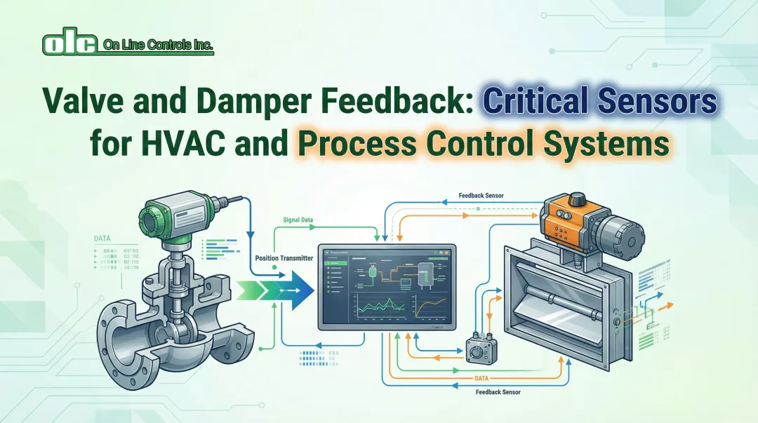 Cover image for Valve and Damper Feedback: Critical Sensors for HVAC and Process Control Systems
