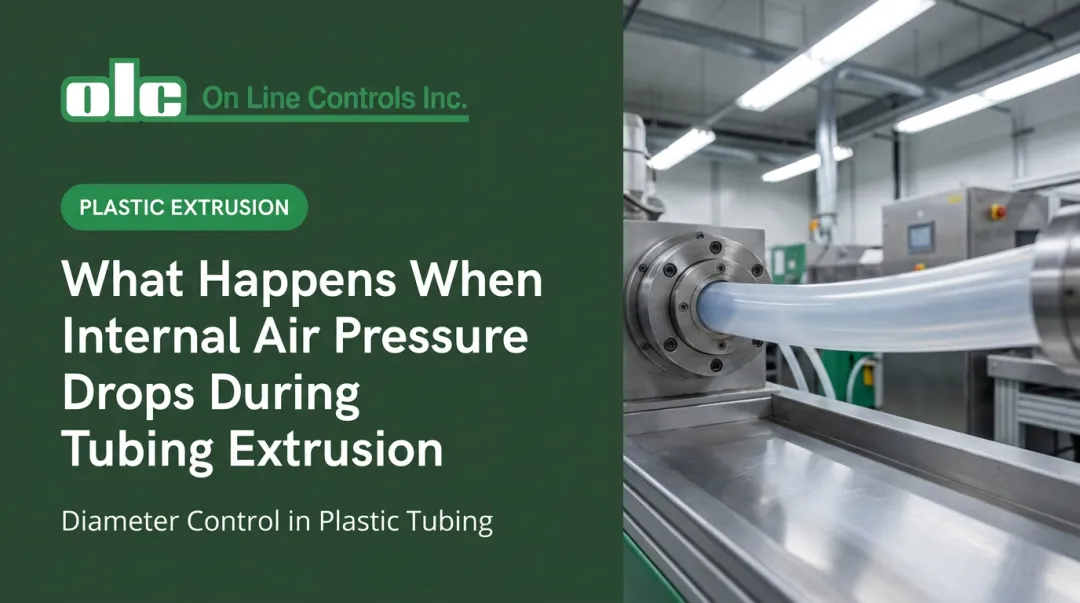 What Happens When Internal Air Pressure Drops During Tubing Extrusion