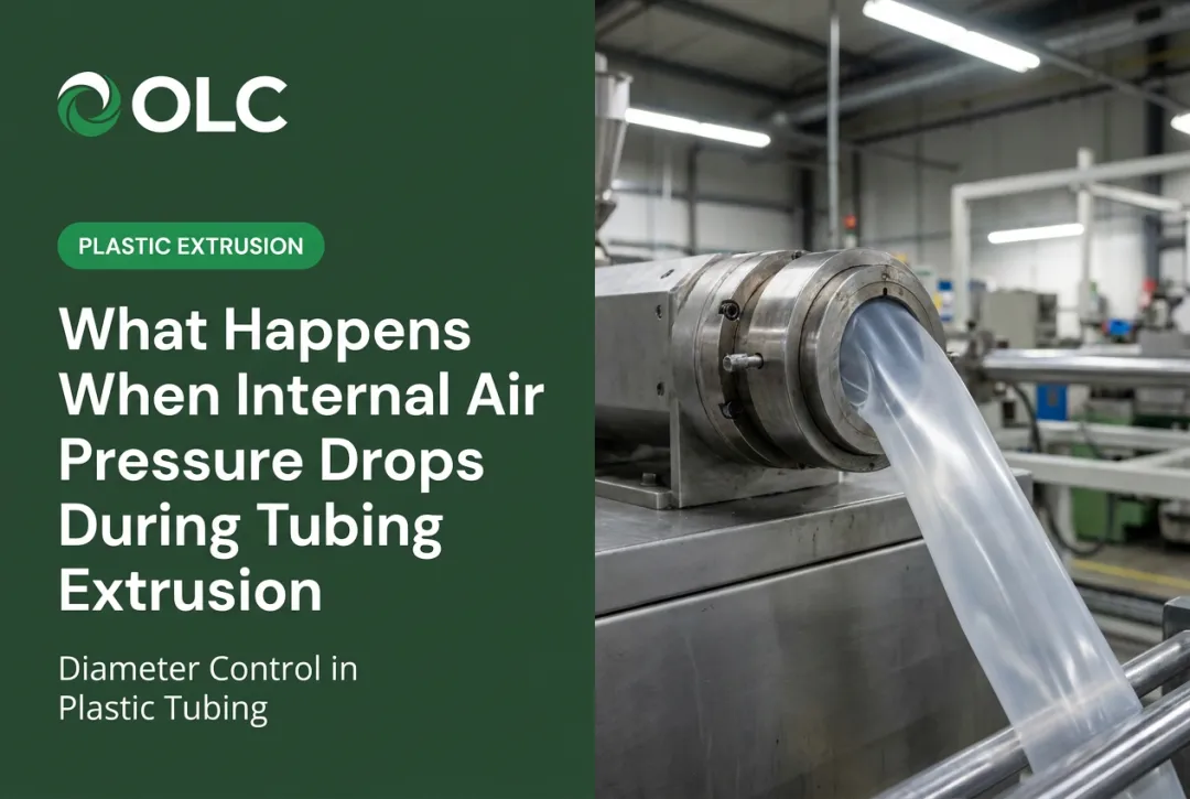 What Happens When Internal Air Pressure Drops During Tubing Extrusion