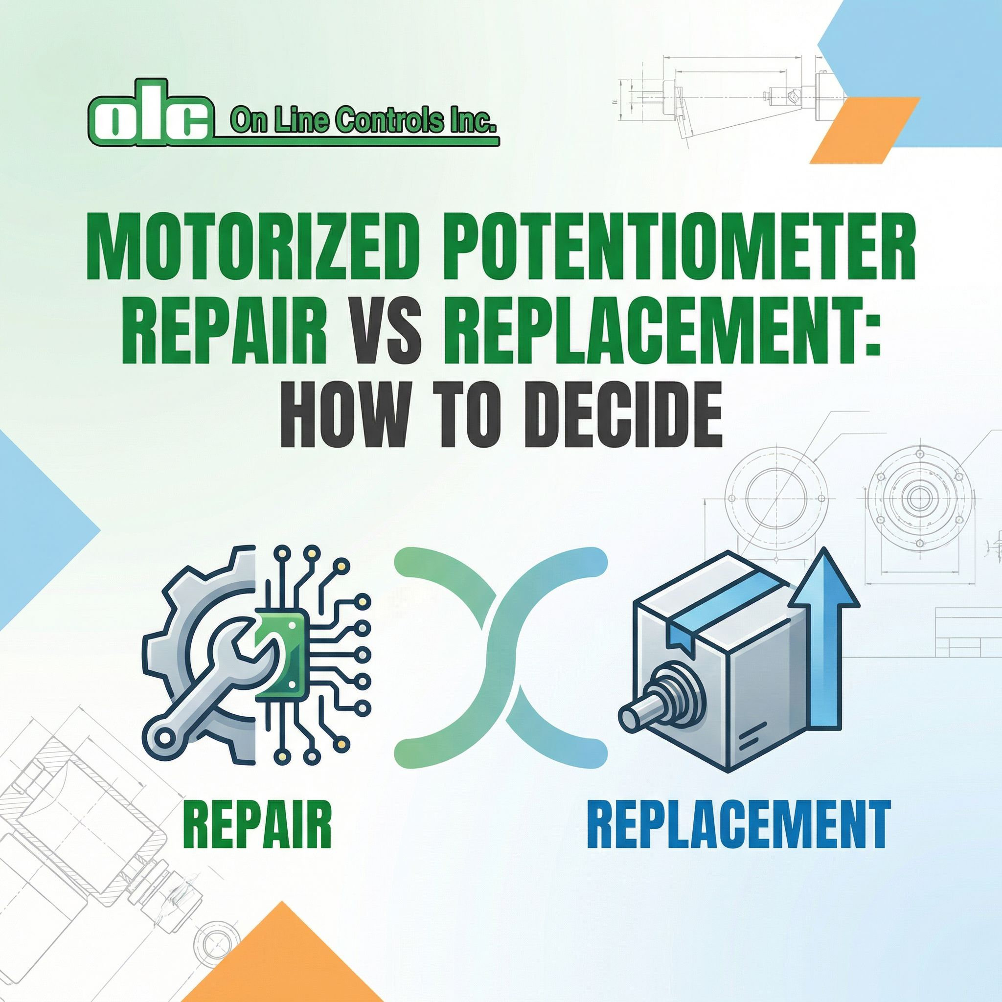 Motorized Potentiometer Repair vs Replacement: How to Decide