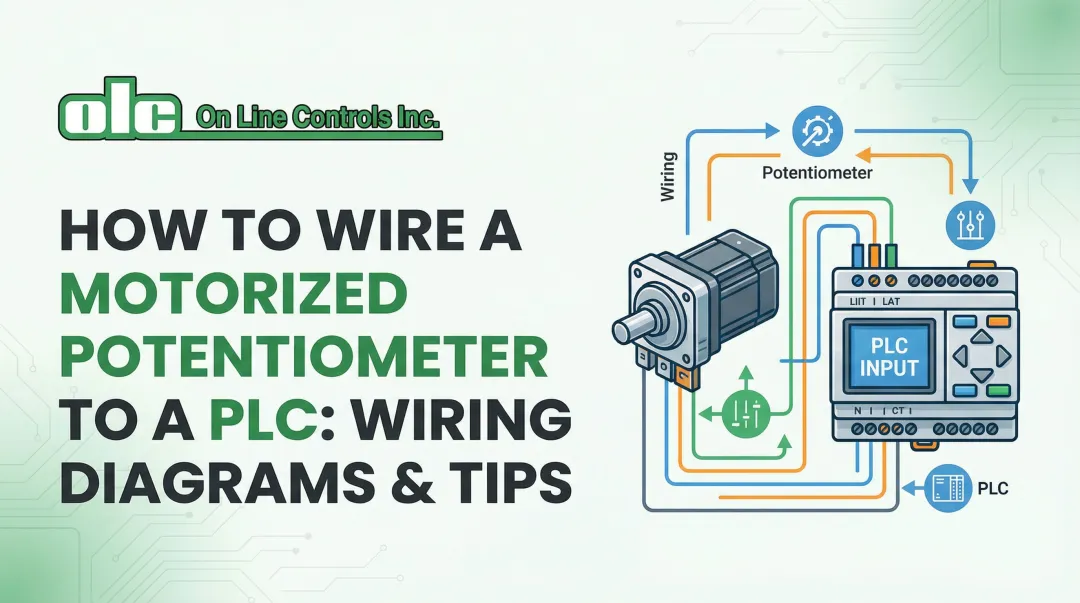 Cover image for How to Wire a Motorized Potentiometer to a PLC: Wiring Diagrams & Tips