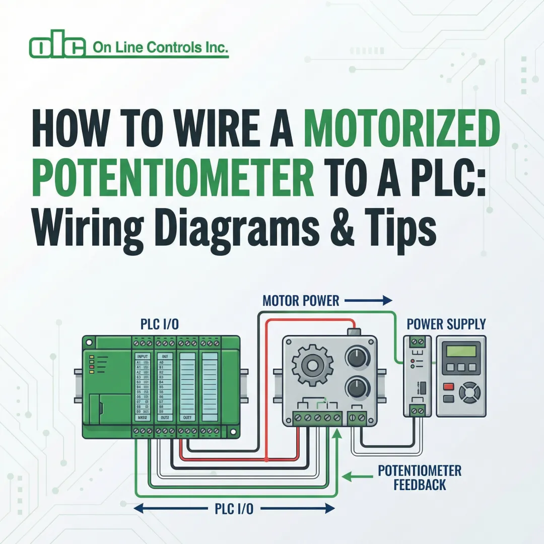 How to Wire a Motorized Potentiometer to a PLC: Wiring Diagrams & Tips