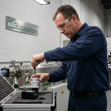 Industrial automation retrofit controls on a manufacturing line