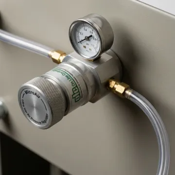 MicroAir pressure regulator used for extrusion control