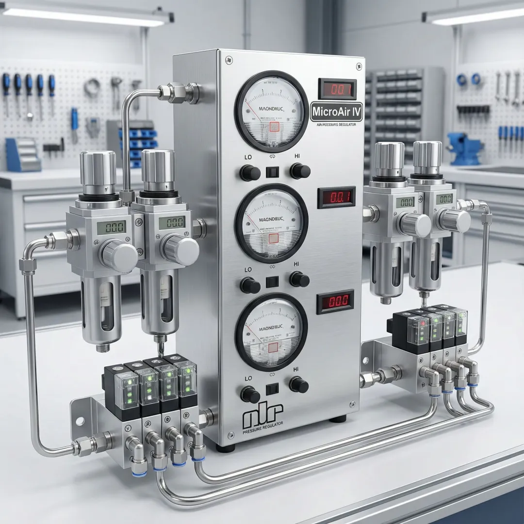 Precision pneumatic control system components and manufacturing
