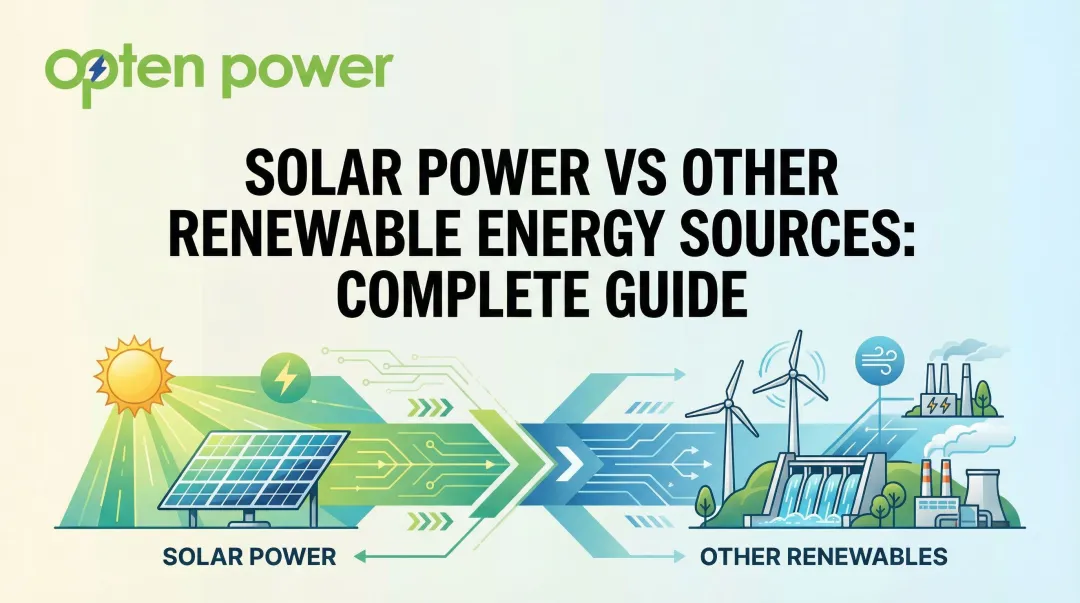 Solar Power vs Other Renewable Energy Sources: Complete Guide
