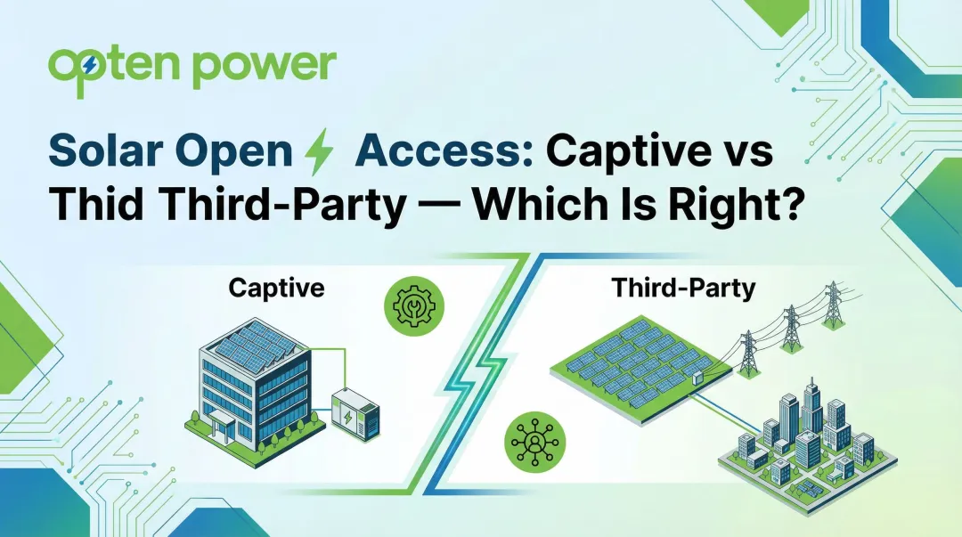 Solar Open Access: Captive vs Third-Party — Which Is Right?