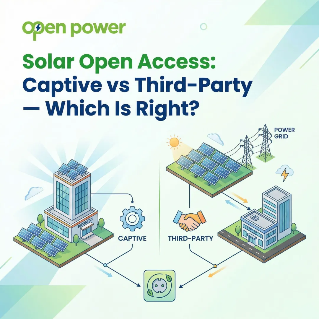 Solar Open Access: Captive vs Third-Party — Which Is Right?