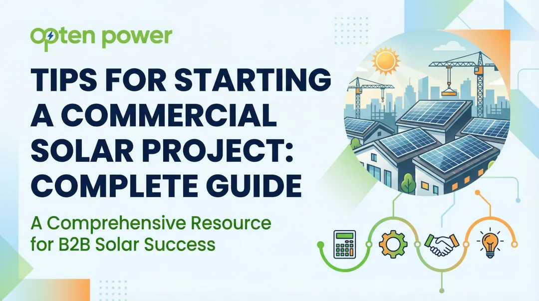Tips for Starting a Commercial Solar Project: Complete Guide