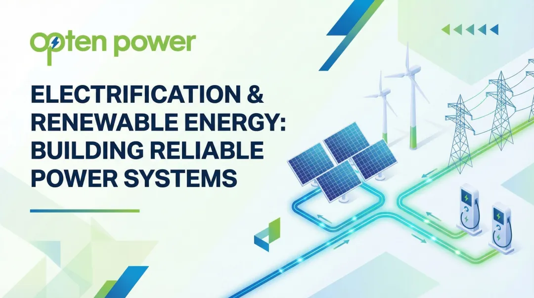 Electrification & Renewable Energy: Building Reliable Power Systems