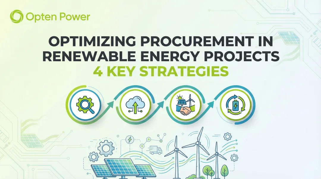 Optimizing Procurement in Renewable Energy Projects: 4 Key Strategies