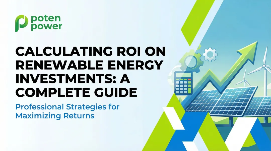 Calculating ROI on Renewable Energy Investments: A Complete Guide