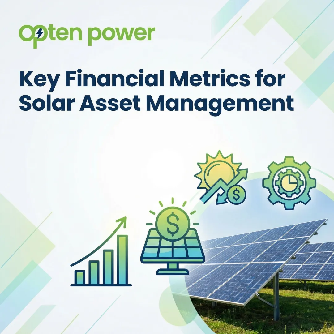 Key Financial Metrics for Solar Asset Management