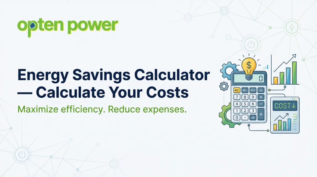 Energy Savings Calculator — Calculate Your Costs