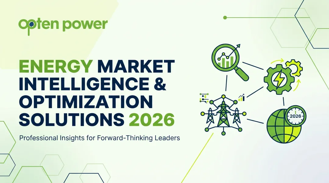 Energy Market Intelligence & Optimization Solutions 2026