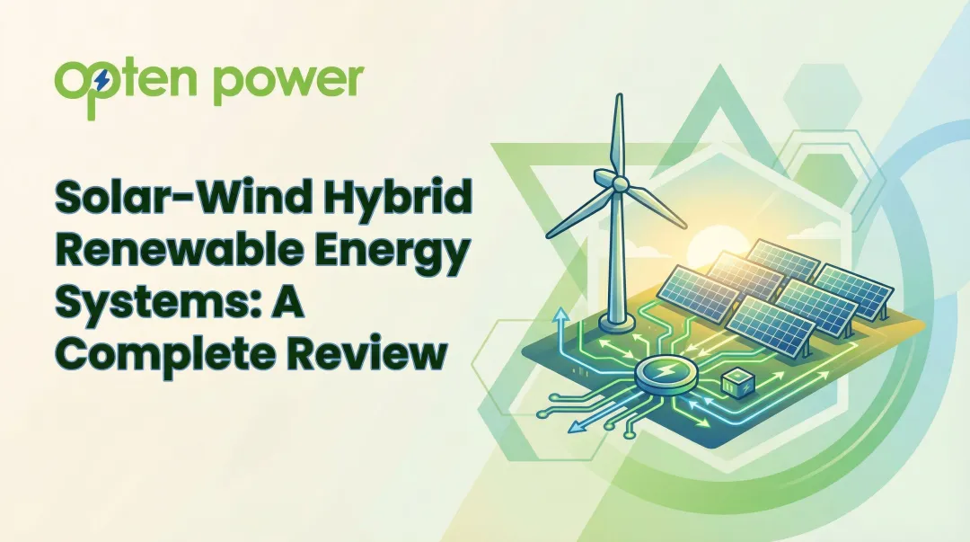 Solar-Wind Hybrid Renewable Energy Systems: A Complete Review