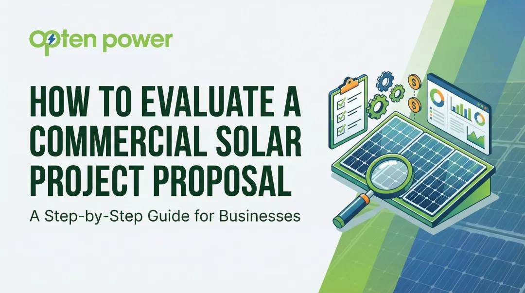 How to Evaluate a Commercial Solar Project Proposal
