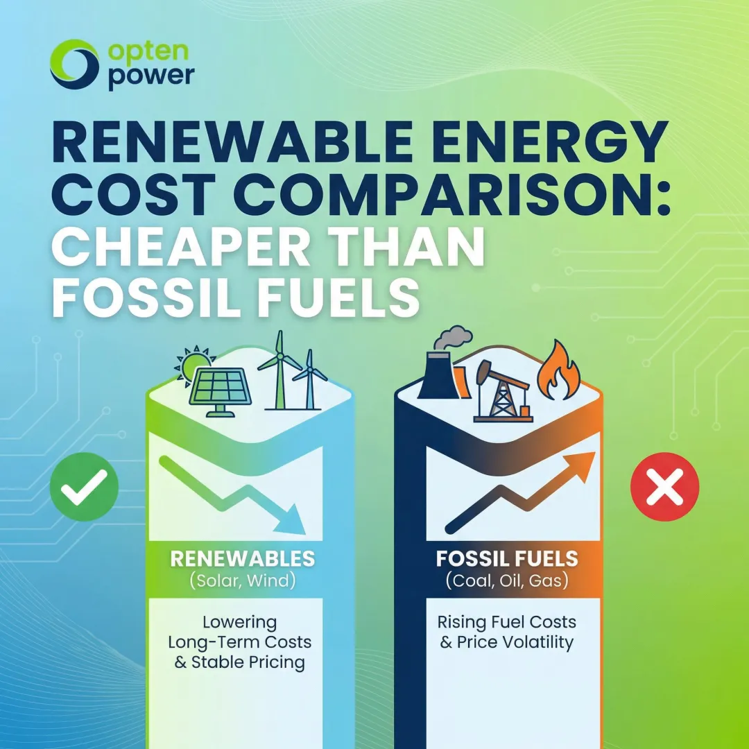 Renewable Energy Cost Comparison: Cheaper Than Fossil Fuels