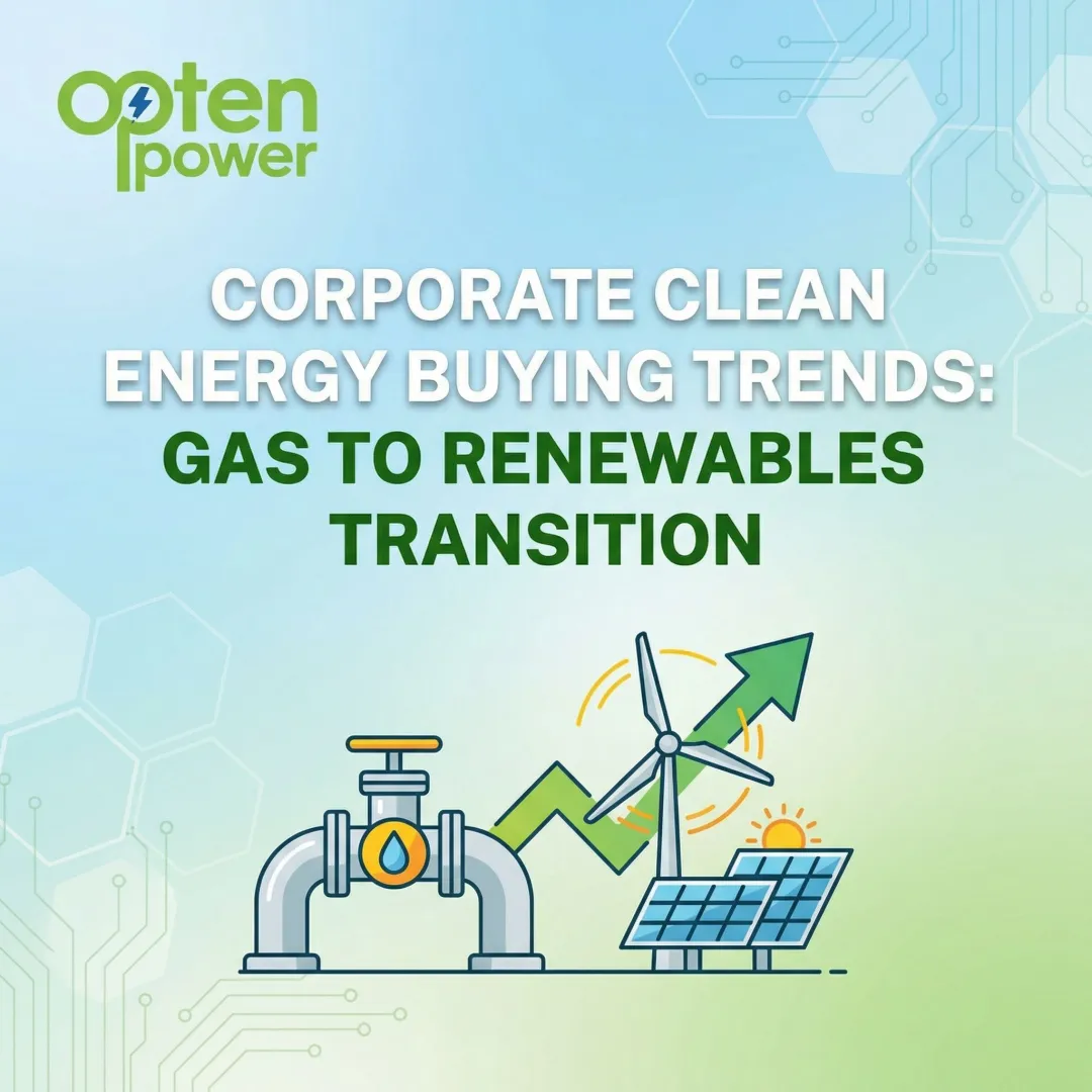 Corporate Clean Energy Buying Trends: Gas to Renewables Transition