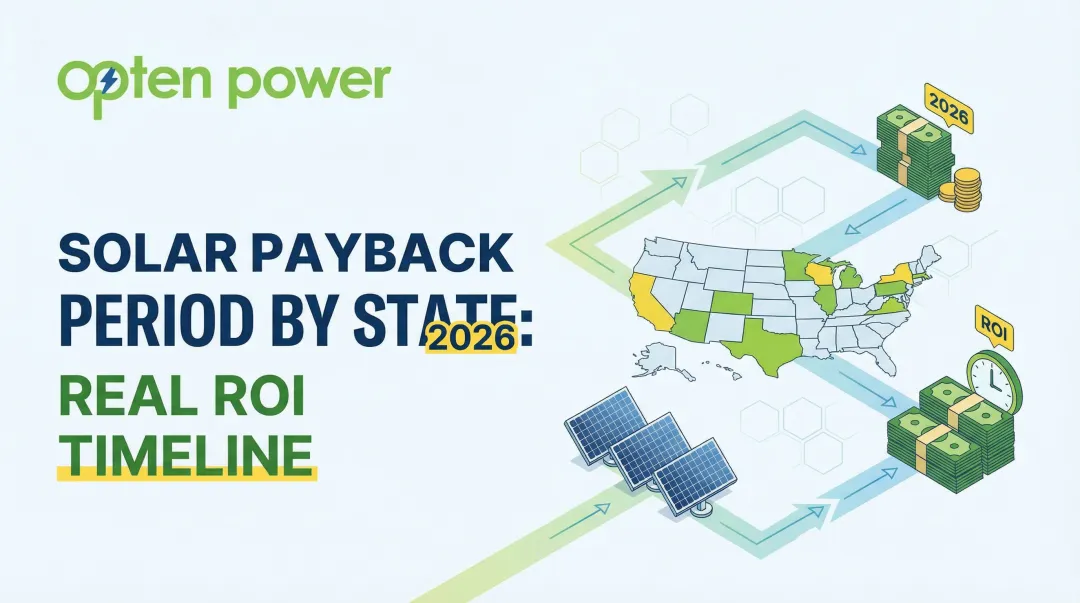 Solar Payback Period by State 2026: Real ROI Timeline