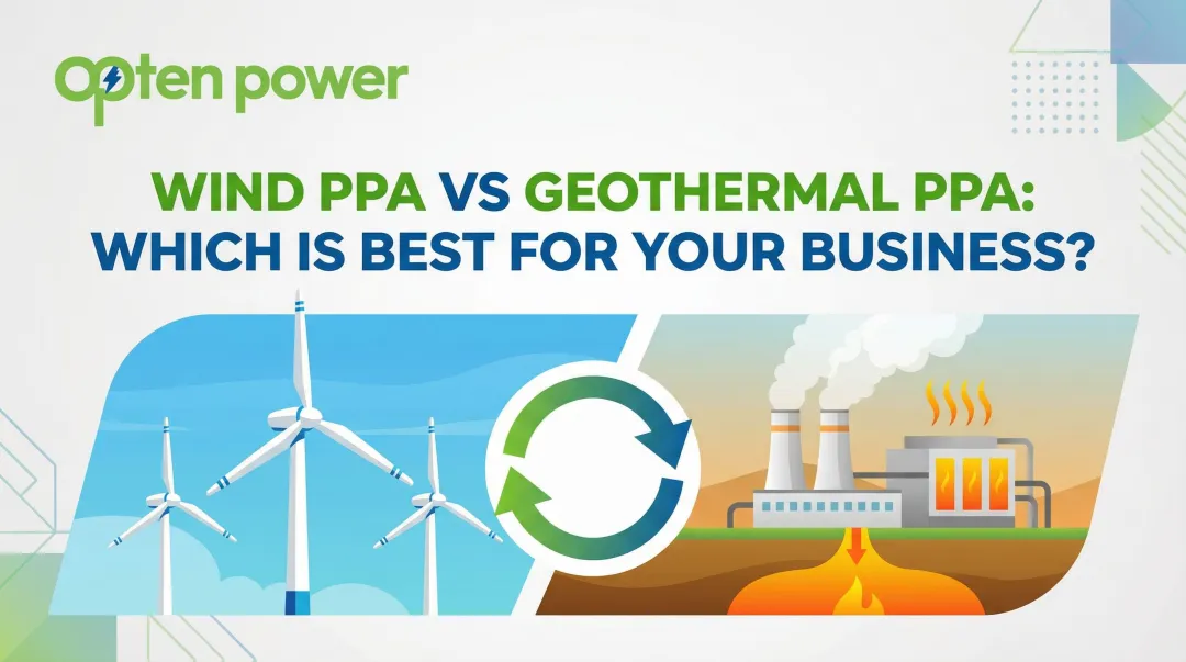 Wind PPA vs Geothermal PPA: Which is Best for Your Business?