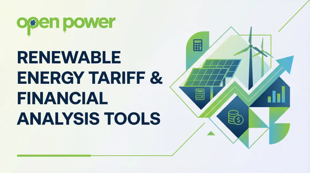 Renewable Energy Tariff & Financial Analysis Tools