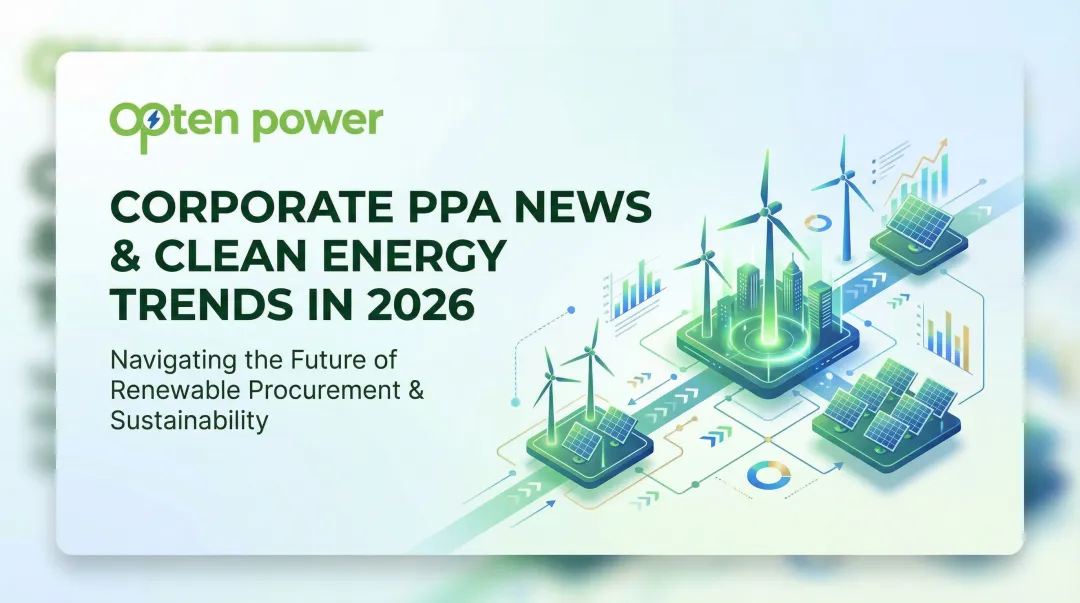 Corporate PPA News & Clean Energy Trends in 2026