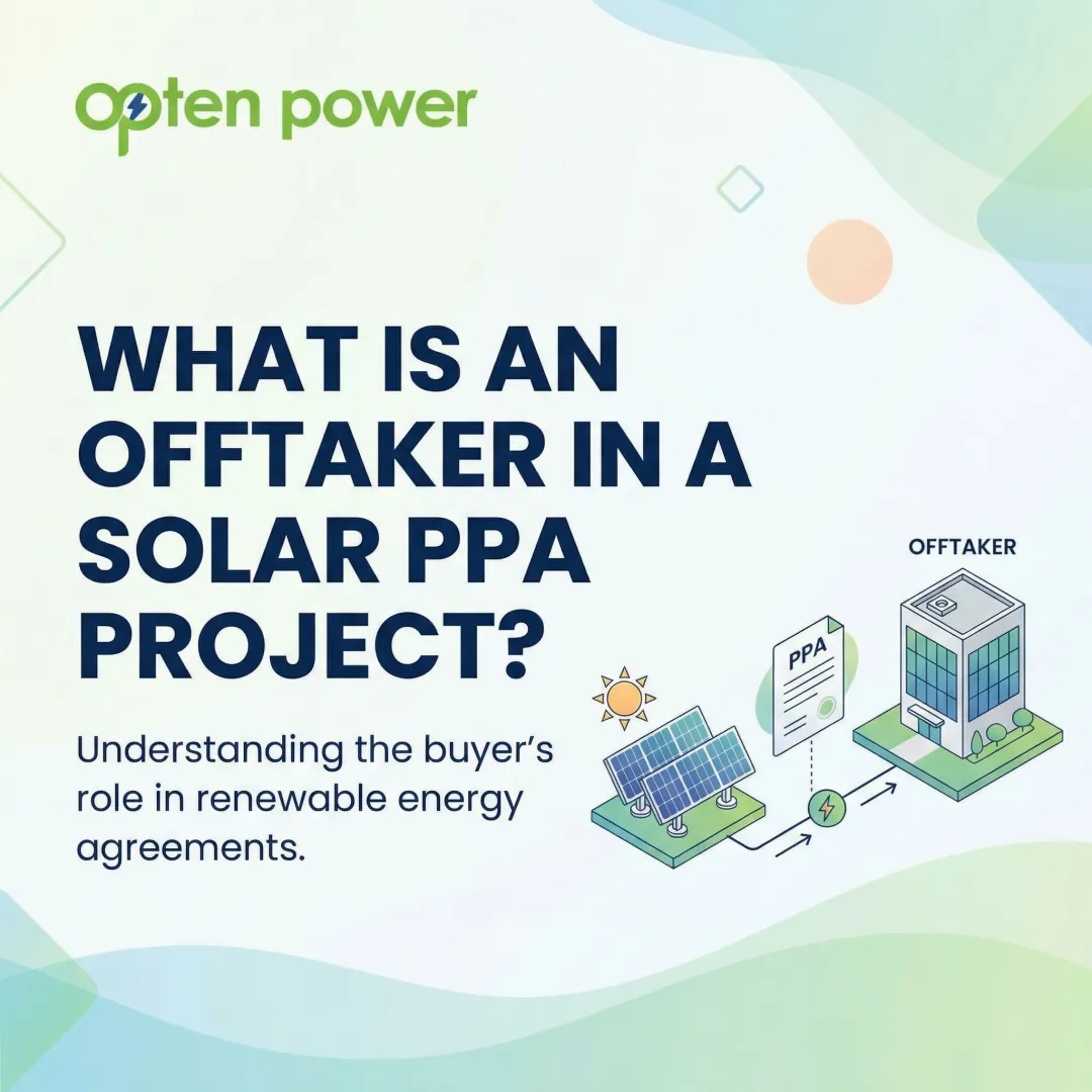 What Is an Offtaker in a Solar PPA Project?