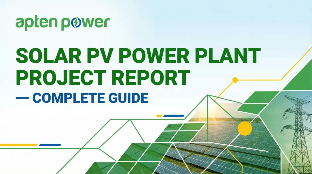 Solar PV Power Plant Project Report — Complete Guide