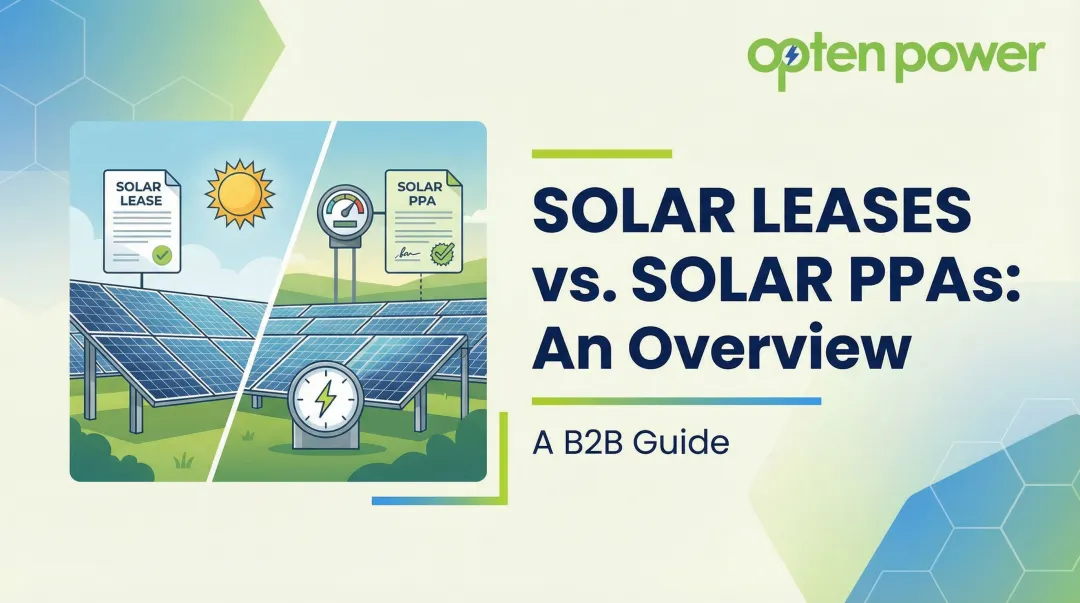 Solar Leases vs. Solar PPAs: An Overview