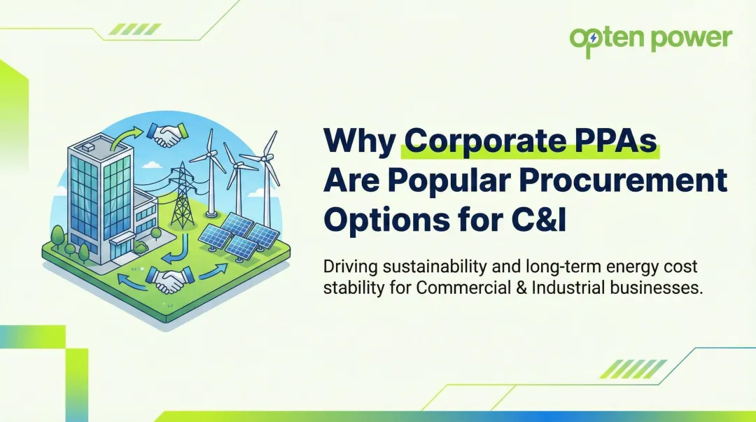 Why Corporate PPAs Are Popular Procurement Options for C&I