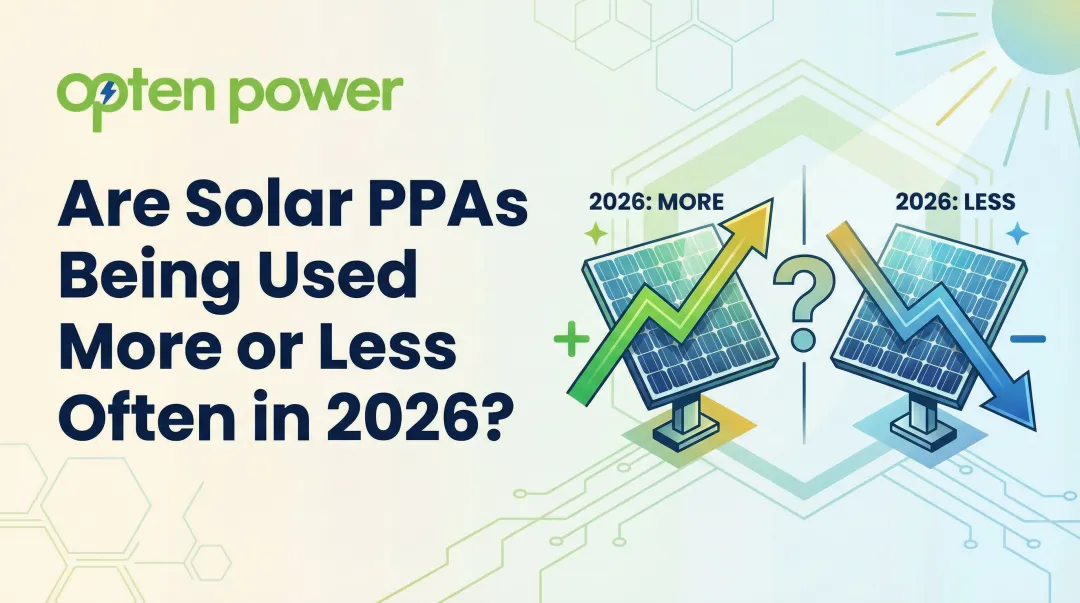 Are Solar PPAs Being Used More or Less Often in 2026?