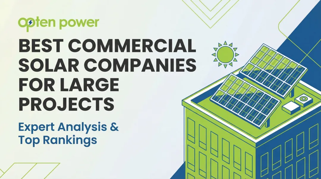 Best Commercial Solar Companies for Large Projects