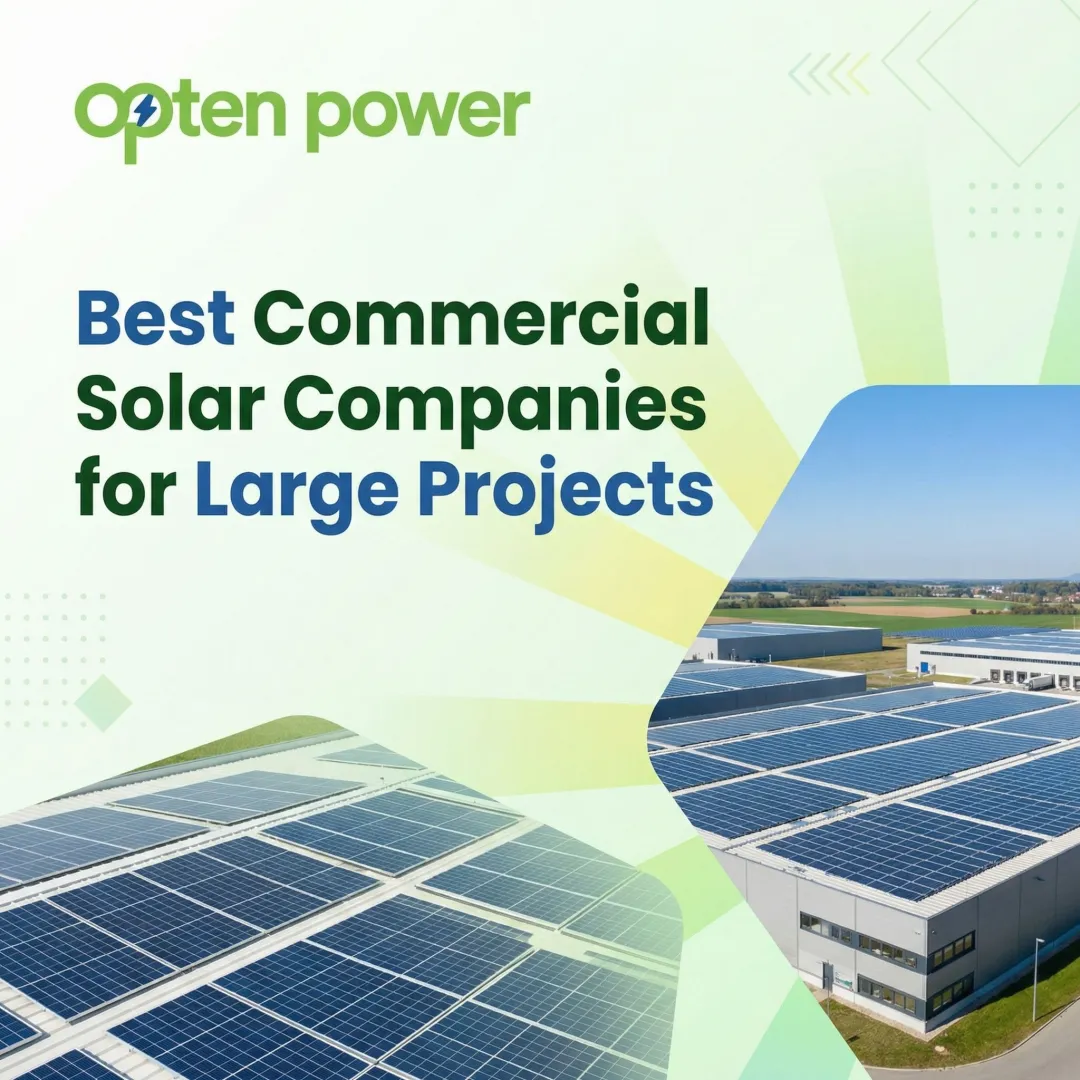 Best Commercial Solar Companies for Large Projects