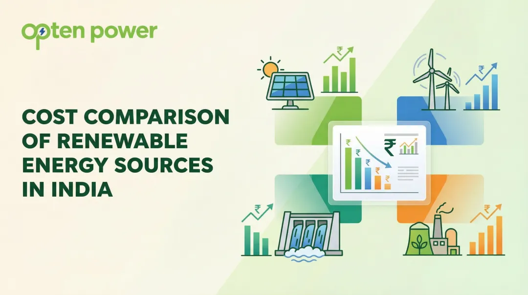 Cost Comparison of Renewable Energy Sources in India