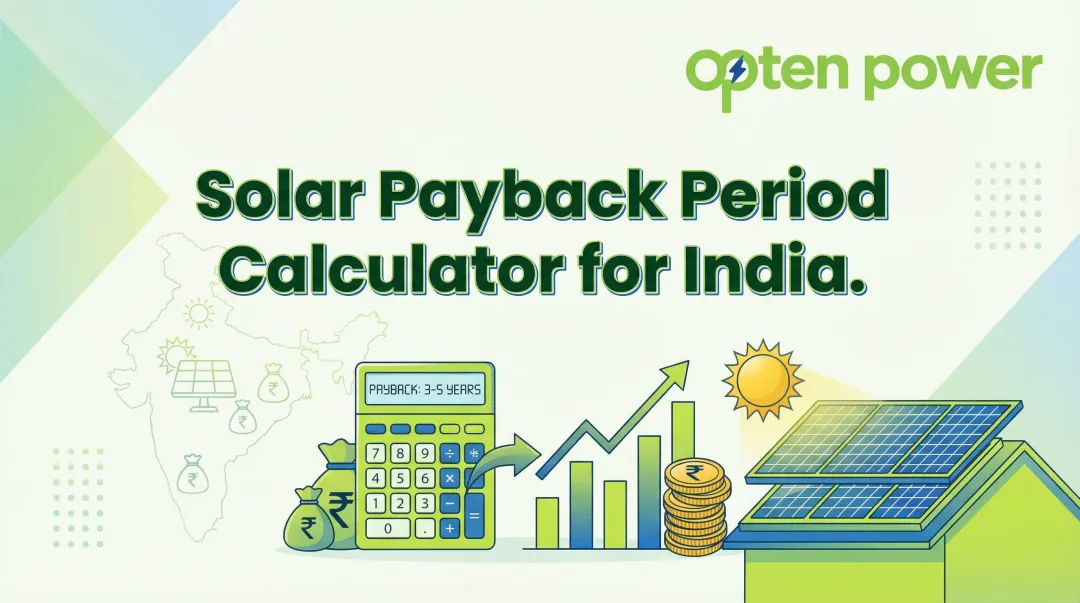 Solar Payback Period Calculator for India
