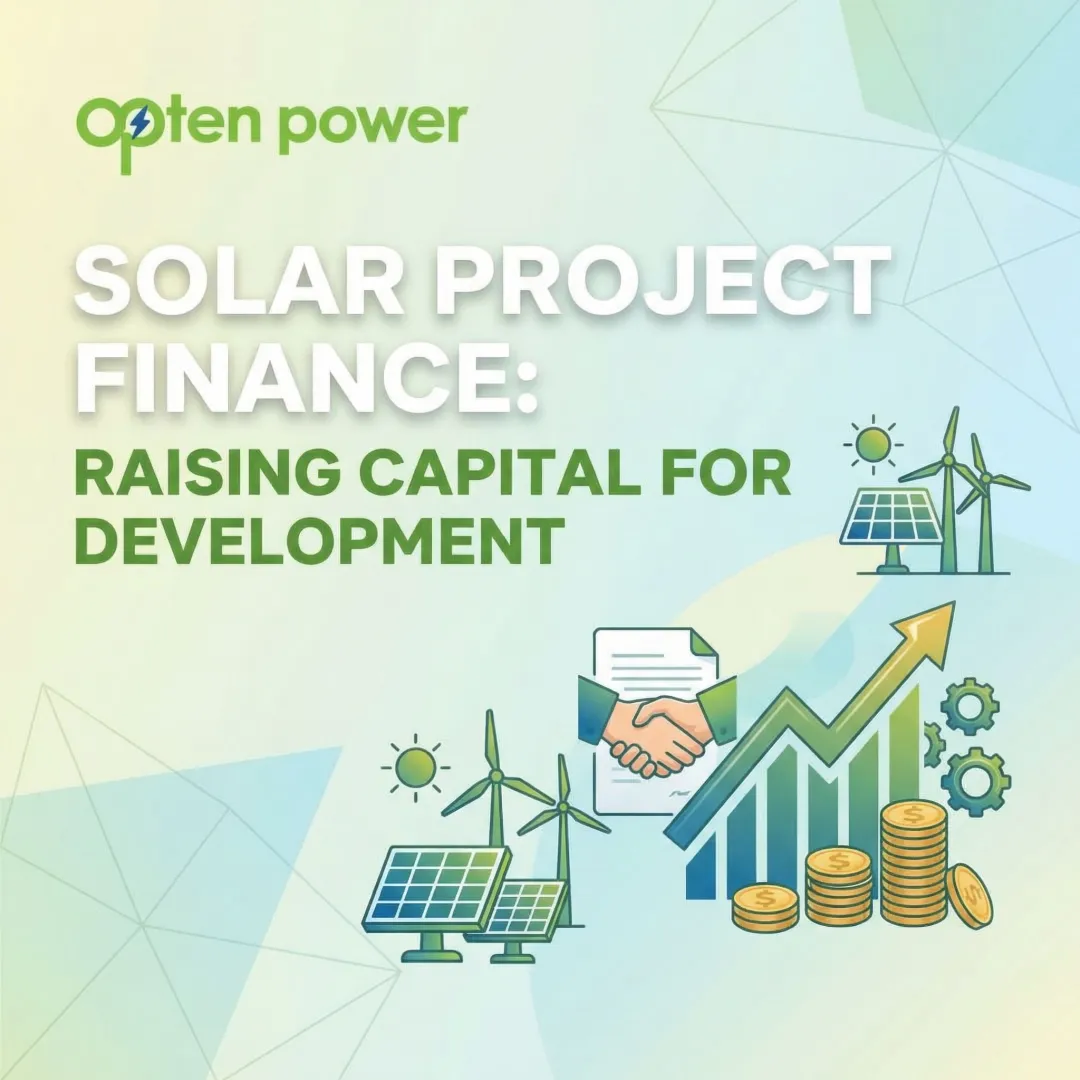 Solar Project Finance: Raising Capital for Development