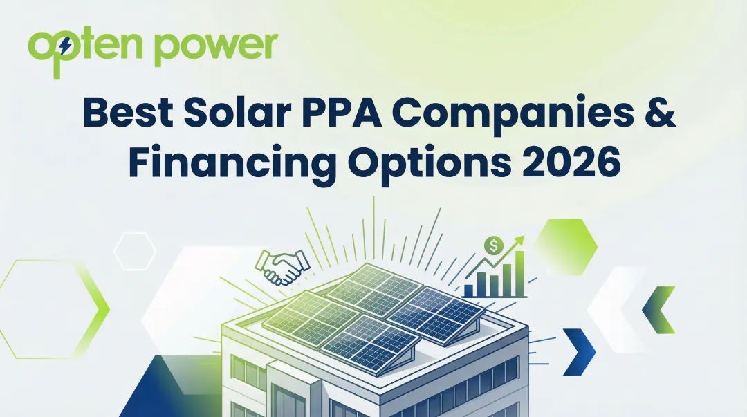 Best Solar PPA Companies & Financing Options 2026